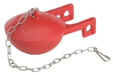 NEW KORKY 58BP RED "KORKY FLUSH BALL" TOILET REPLACEMENT RUBBER FLAPPER 6207732