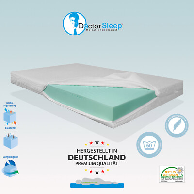 7 Zonen Comfortschaum Matratze Größe 220 x 90 x 17,5cm Bezug Medicool EC H3