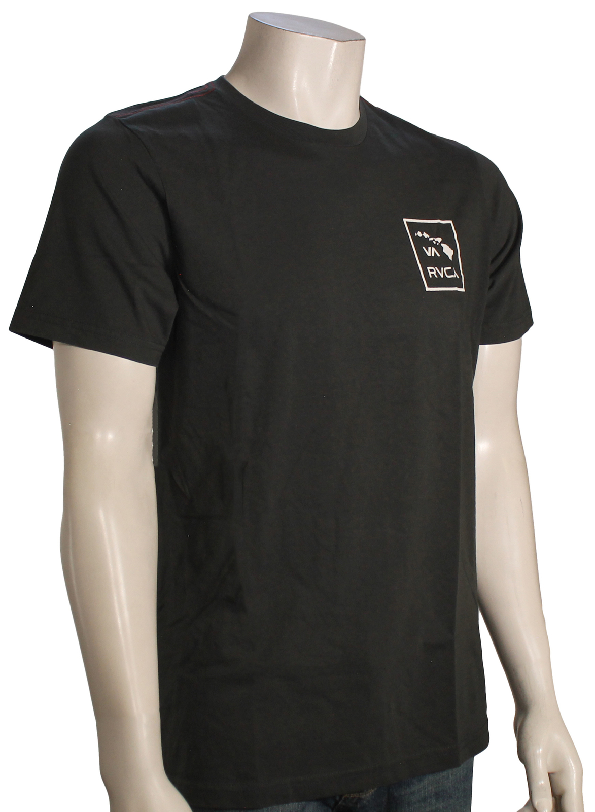 Футболка RVCA VA All The Way Palm SS - Пиратская черная - Новинка