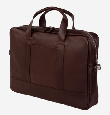 Leather Luxury Senior Briefcase Laptop Bag Full Grain Leather Handmade to Order