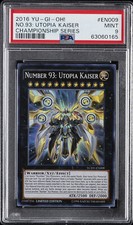 YU-GI-OH 2016! CHAMP SER #EN009 NUMERO 93: UTOPIA KAISER PSA 9
