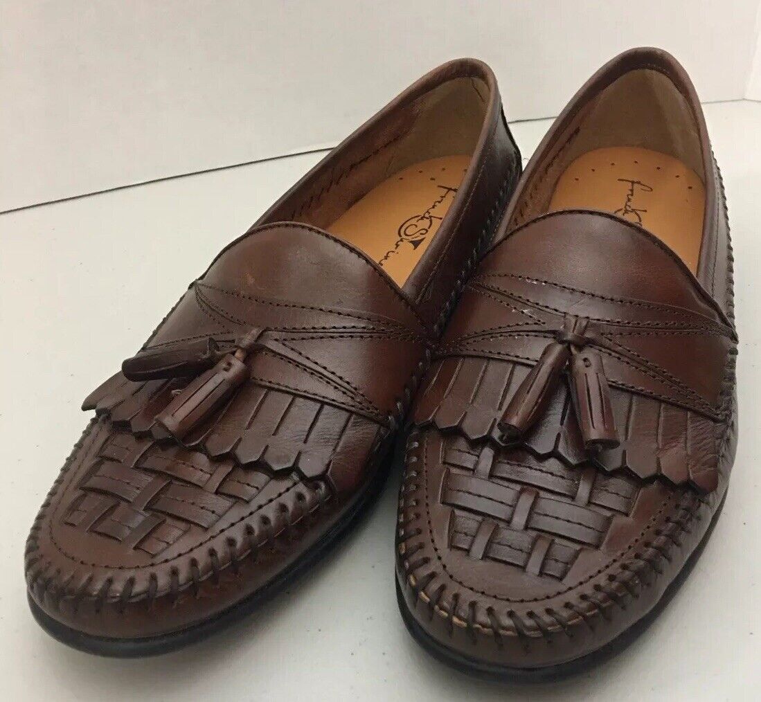 French Shriner 2021 model Leather Hand Craftedloafers Selling fringe and with tasse