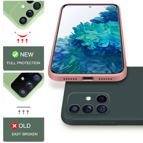For Samsung S25 Ultra S24 FE S23 S22 A55 A16 A15 A56 Liquid Silicone Case Cover - Picture 10 of 22