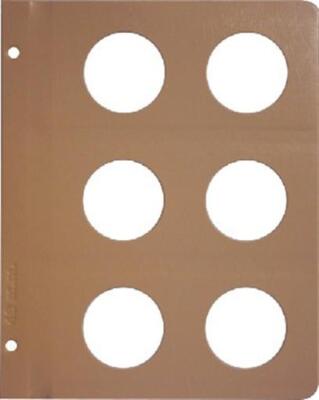 Dansco Coin Album Blank Page 48mm For Large Coins / Medals New Free Shipping