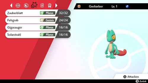 Shiny Geckarbor Treecko Pokemon Schwert Schild 6DV! + Meisterball - Picture 3 of 5