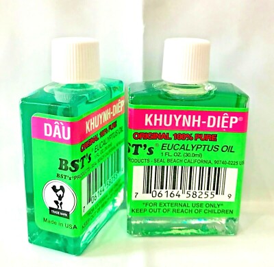 Eucalyptus Oil (Dau Khuynh-diep) - 1fl Oz (Pack of 6)