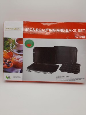 Back Set 5teilig Royalty Line Backblech Set Muffin Blech 