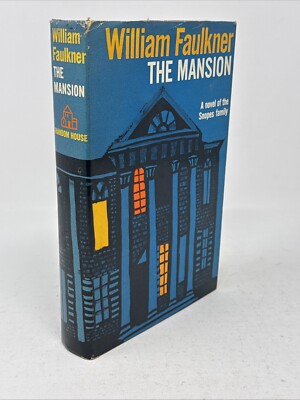 The Mansion by William Faulkner 1st HC DJ 1959 Snopes Family Vol 3