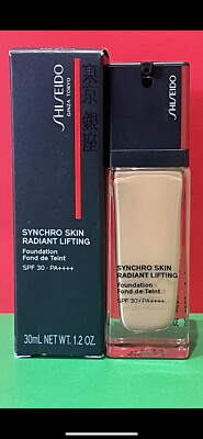 Shiseido SYNCHRO SKIN RADIANT LIFTING Foundation SPF 30 (360)Citrine 1.2 Oz