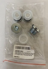 4-Front Gearcase/Diff Drain Plugs For Polaris Sportsman Ranger RZR 2203738 #S580