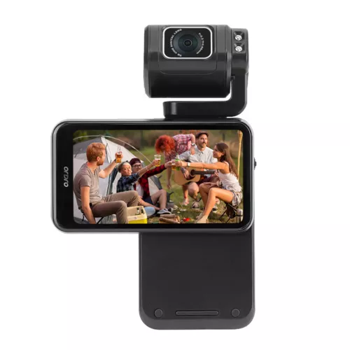 Cámara de video ORDRO 3.5" 5K HD cámara de bolsillo lente giratoria de 180 grados videocámara*/ - Imagen 2 de 8