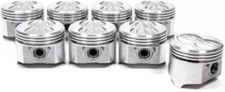 SEALED POWER Flat Top Cast Pistons Set/8 for 1967-1979 Pontiac 400 .030 bore