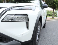 Chrome Front HeadLight Lamp Eylied Cover Trim For Nissan Rogue X-Trail 2021-2023