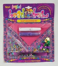 Lisa Frank Bead Dreams Scarf Decorating Kit - NOS New Vintage