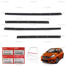 Fits Honda Brio 5 Dr Hatchback 2011 - '18 Set 4Dr Inner Weatherstrip Door Belt