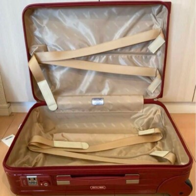Rimowa Salsa 33L Red 2-wheels Carry Case Suitcase | eBay