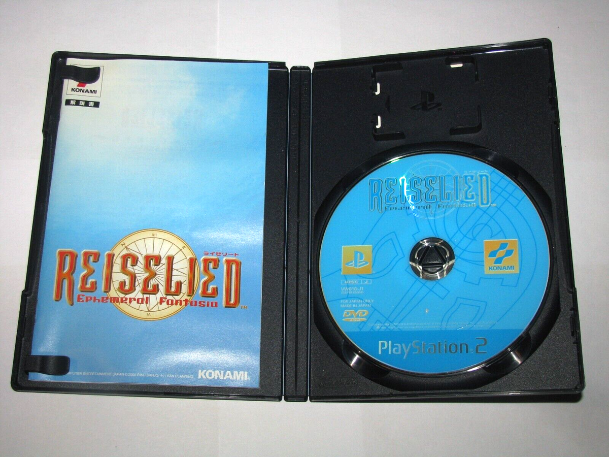 Reiselied Ephemeral Fantasia Japanese Playstation 2 PS2