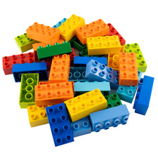 LEGO® DUPLO® Bausteine 2x4 bunt gemischt - verschiedene Stückzahlen - NEU
