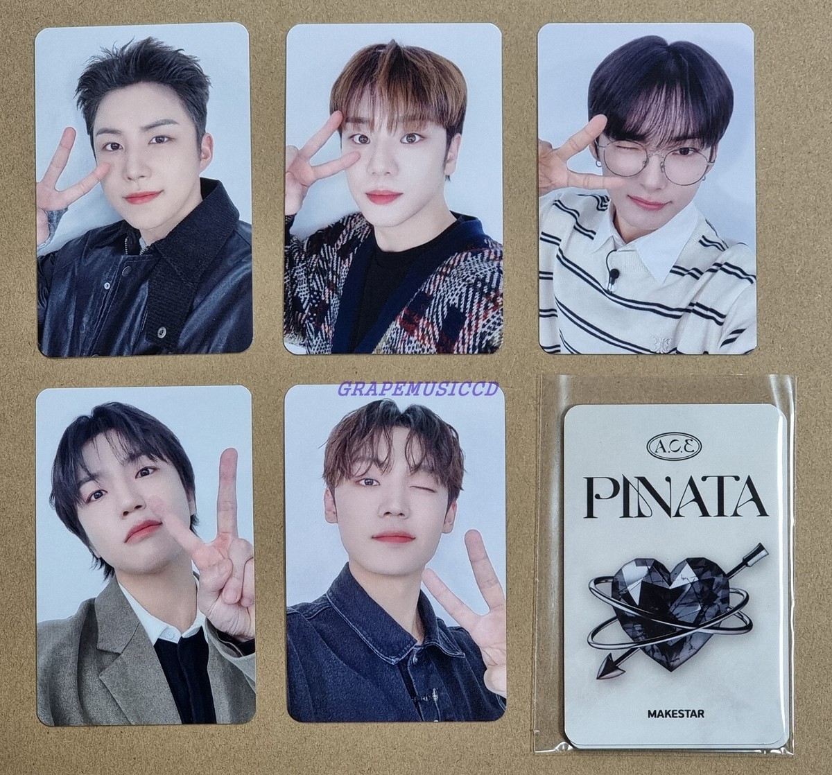 A.C.E MAKESTAR AR PHOTO CARD ラキドロ コンプリート A.C.E MAKESTAR AR PHOTO CARD ラキドロ コンプリート（レビュー