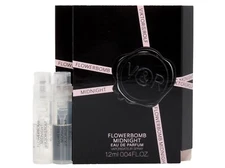 V&R VIKTOR & ROLF FLOWERBOMB MIDNIGHT EDP 1.2ml .04oz x 2 PERFUME SPRAY SAMPLES