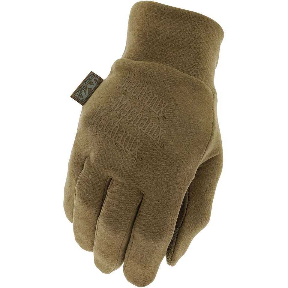 Mechanix Wear ColdWork Base Layer Winter Gloves Mens Water-Resistant Coyote