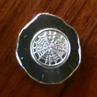 5 Gram .999 Fine Silver Press Round Spider Web Design Collectible