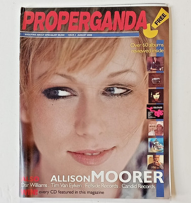 Properganda magazine featuring Alison Moorer Issue 2 August 2006