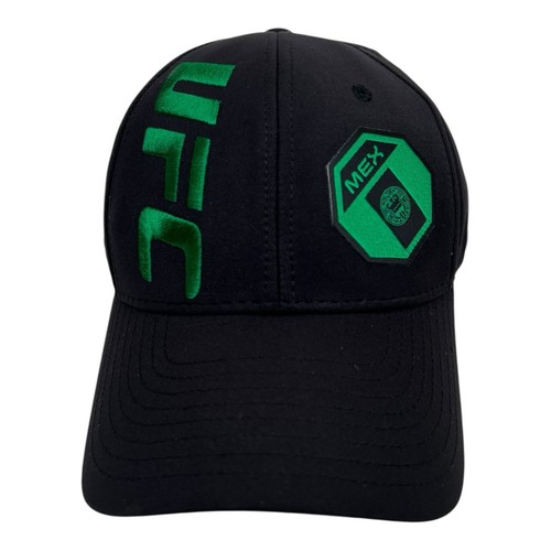 UFC Reebok MMA Black Mexico Flexfit Fitted Hat Cap Size L/XL | eBay