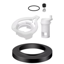 1 Set 42049 Water Valve Style II Kit for Aqua Magic Style II Permanent Toilets