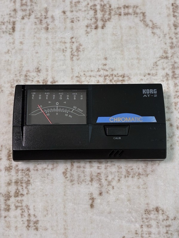 KORG Auto Tuner AT-2 Auto Chromatic Instrument Tuner