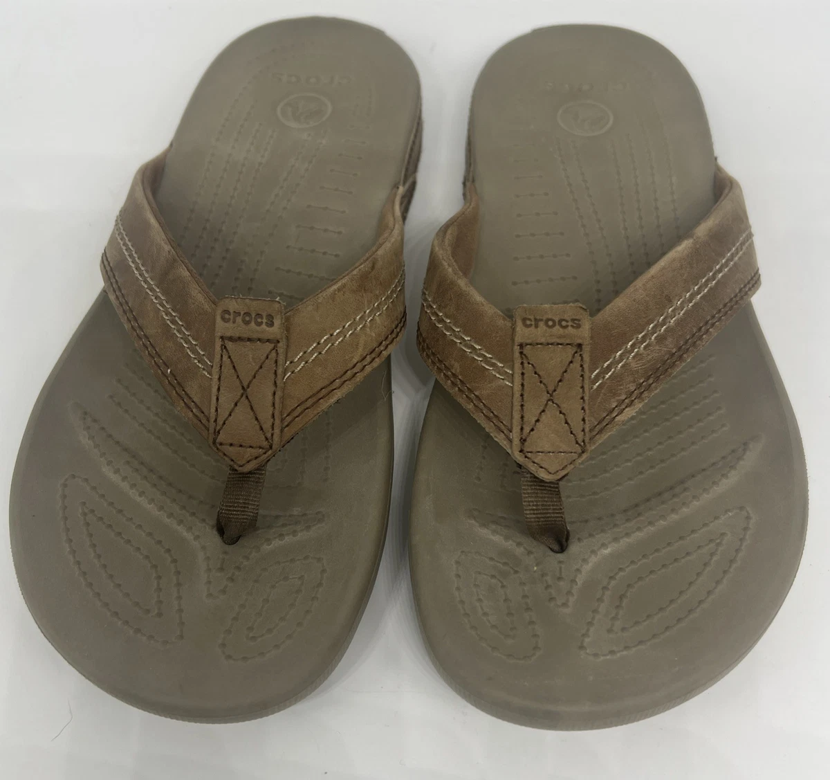 Crocs Shoes Mens 6 Walu Express Flip Flop Sandals Synthetic  display picture 3