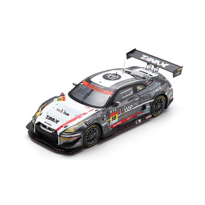 TANAX GAINER GT-R N.10 GT300 SUPER GT 2022 R.TOMITA-R.OKUSA 1:43 Spark Model Aut
