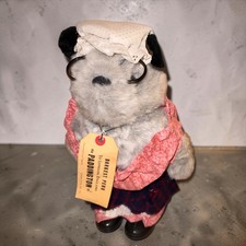 Paddington Bear's Aunt Lucy Plush Doll by Eden Toys, 1975 Vintage Collectible