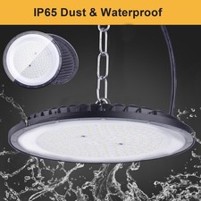 LED UFO Hallenbeleuchtung High Bay Hallenstrahler Industrielampe Hallenleuchte