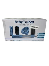 BaByliss Nano Titanium Styleswitch Ionic Multi-Styler & Curling Iron - Open Box