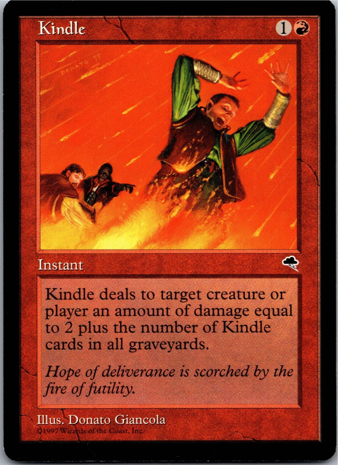 Kindle - C - MTG: Tempest (TMP - 184) 1997 [LP]-image