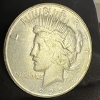 1925 Peace Silver Dollar $1 0.900 Silver Business Strike Philadelphia Coin