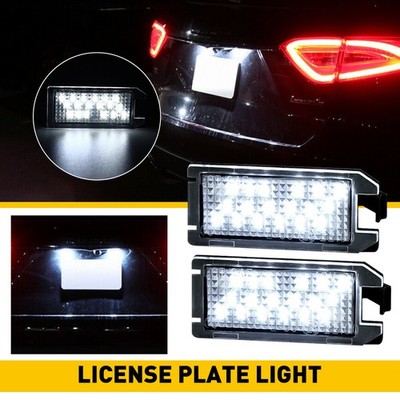 LED License Plate Light Lamps For 2015- 17 Dodge Viper Grand 2017-21 6000K White