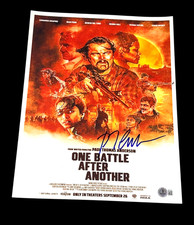 PAUL THOMAS ANDERSON SIGNED 11X14 POSTER PHOTO ONE BATTLE AFTER ANOTHER BECKETT