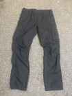 Forclaz Men’s cargo travel  trekking trousers decathlon Size 34