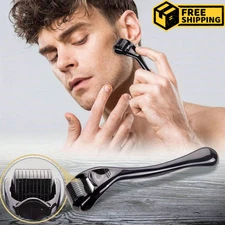 Beard Derma Roller For Hair Loss Beard Growth Titanium Derma Roller Micro Needle