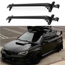 Lockable Cross Bar Roof Rack Rail For Subaru Impreza 2000-2023 Luggage Baggage