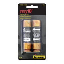 BUSSMAN 2-Pack BP/FRN-R-60ID 60 Amp EasyID Heavy-Duty Time Delay Fuse