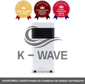 HUGOS BMCA-Z4000 Portable Air Conditioner No Outdoor Unit Required