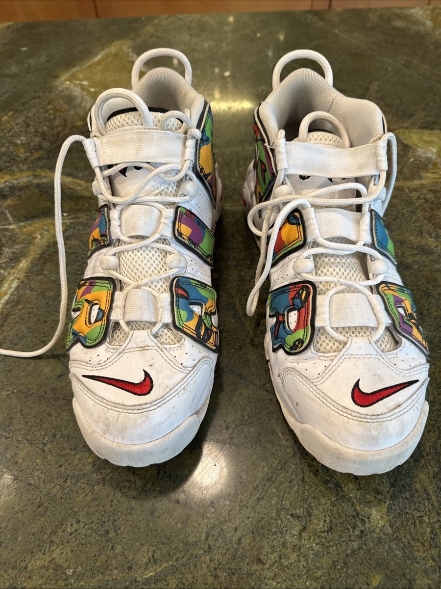 Nike Air More Uptempo - Peace, love Size US 11 | eBay Nike Air More Uptempo - Peace, love Size US 11 | eBay