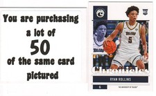 x50 Ryan Rollins 2022-23 Chronicles Rookie Card #24 RC lot/set Milwaukee Bucks!!