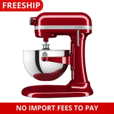 KitchenAid 5.5 Quart Bowl-Lift Stand Mixer Red