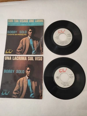 2 45 tours de bobby solo - Photo 1/2