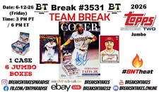 CHICAGO WHITE SOX 2026 Topps Series 2 Baseball Jumbo CASE 6 BOX Break #3531
