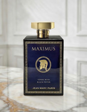 MAXIMUS - Jean Marc Paris Cologne - Powerful Sophisticated Tonka 3.4 fl oz - NEW